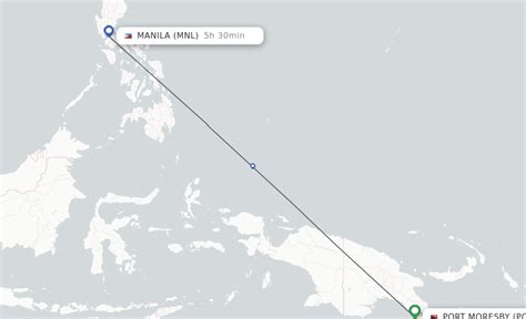 port moresby to manila
